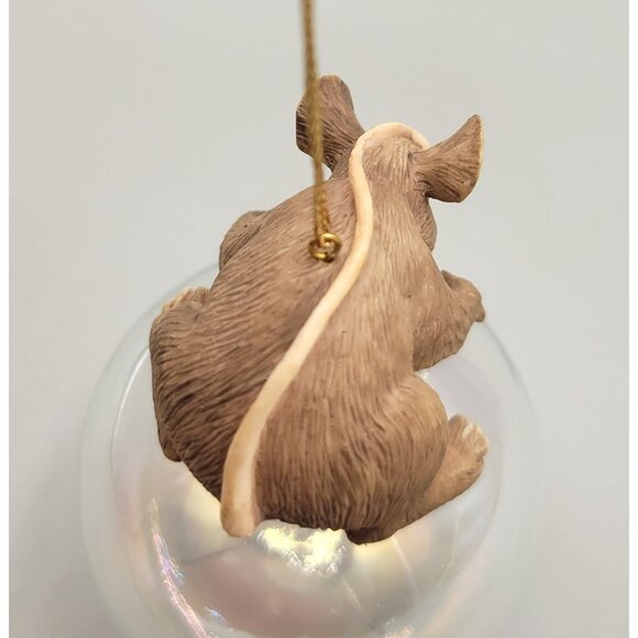 Charming Tails Mackenzie Blowing Bubble Christmas Ornament Retired 87/191 Signed - Picture 6 of 8